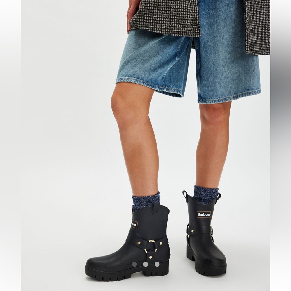 Barbour Elley Harness Wellington Boots